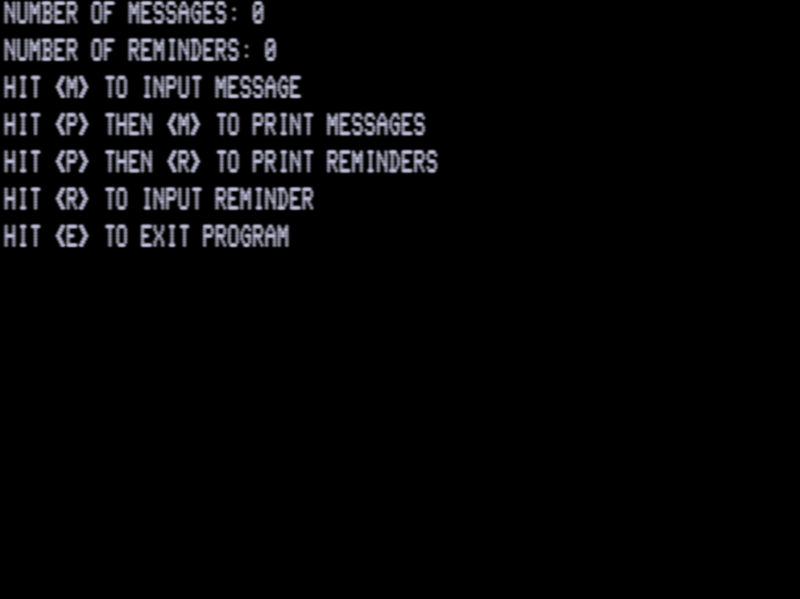 Screen shot